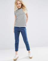 Thumbnail for your product : ASOS Crew Neck T-Shirt in Stripe