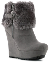Thumbnail for your product : G by Guess Paso Wedge Bootie