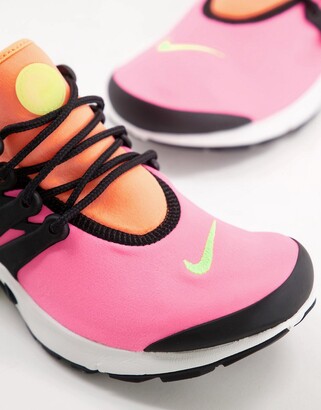 Nike Air Presto sneakers in sunset pulse/atomic orange - ShopStyle