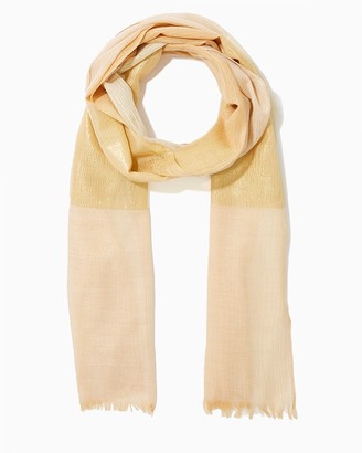 Charming charlie Shimmery Colorblock Scarf