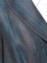 Thumbnail for your product : Carolina Herrera plaid single button blazer
