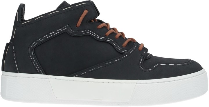 balenciaga black high top sneakers