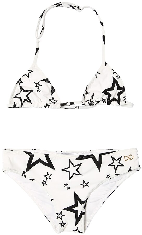 Gepensioneerde De daadwerkelijke filosofie Dolce & Gabbana Star Print Lycra Bikini - ShopStyle Girls' Swimwear