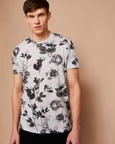 Thumbnail for your product : Ted Baker DOBERMA Floral print cotton T-shirt