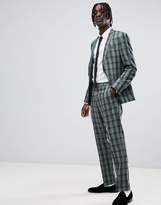 Thumbnail for your product : Heart N Dagger slim suit pants in check