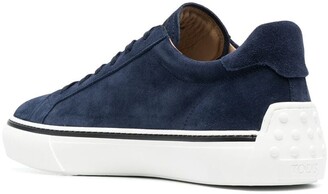 Tod's Two-Tone Lace-Up Sneakers
