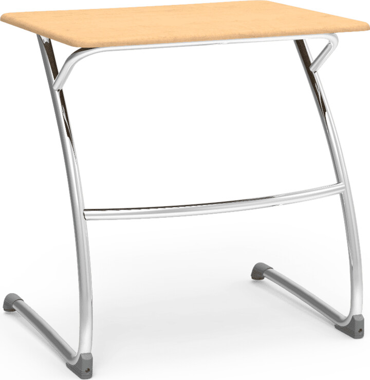 Virco ZUMA® Series Cantilever Desk, 21" x 28" Top