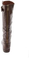 Thumbnail for your product : Bamboo Belted Flat Knee-High Riding Boots