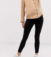 Thumbnail for your product : ASOS Maternity DESIGN Maternity pull on jegging in clean black with under the bump waistband
