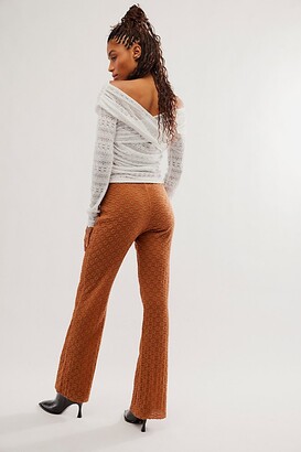 FP One Ona Lace Flare Pants by FP One at Free People - ShopStyle