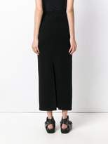 Thumbnail for your product : MM6 MAISON MARGIELA textured maxi skirt