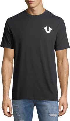 True Religion Metallic Logo Crewneck T-Shirt
