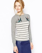 Thumbnail for your product : Sugarhill Boutique Love Bird Stripe Sweater