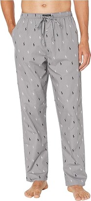 Polo Ralph Lauren All Over Pony Sleep Pants (Museum Grey/Polo Black/Nevis  All Over Pony Print) Men's Pajama - ShopStyle Bottoms