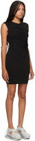 Thumbnail for your product : alexanderwang.t Black Crepe Jersey Twisted Minidress