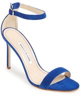 Thumbnail for your product : Manolo Blahnik 'Chaos' Suede Ankle Strap Sandal (Women)