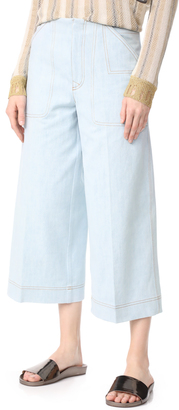 Acne Studios Texel Cropped Trousers