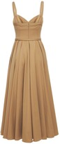 Thumbnail for your product : Emilia Wickstead Elita Stretch Cady Midi Dress