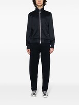 Thumbnail for your product : Tom Ford Zip-Up Leather Bomber Jacket