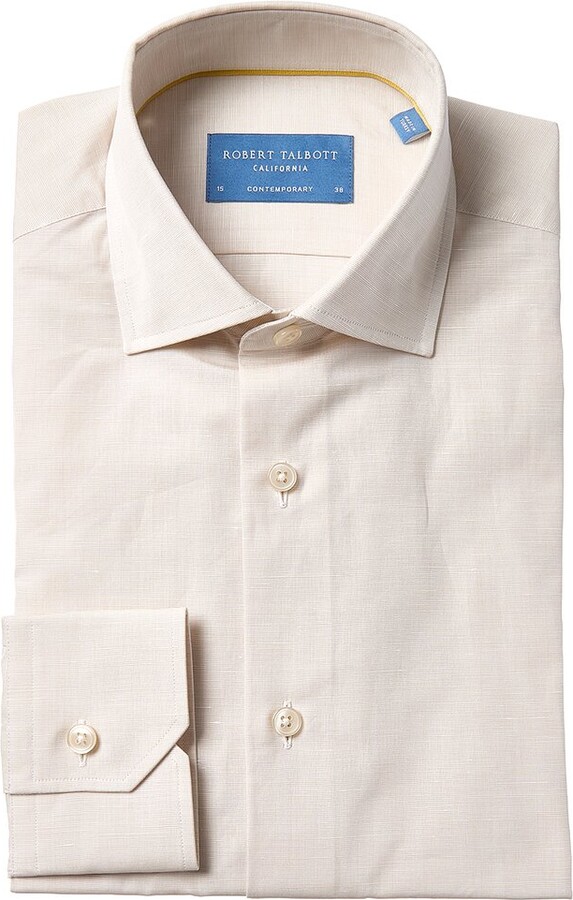 Reynolds Linen-Blend Dress Shirt