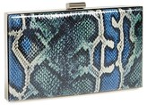 Thumbnail for your product : Sondra Roberts Snake Print Clutch