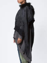 Thumbnail for your product : Greg Lauren textured camouflage hoodie