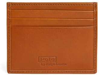 Polo Ralph Lauren Leather Polo Bear Card Holder - ShopStyle
