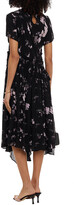 Thumbnail for your product : Preen Line Lois Gathered Floral-print Crepe Midi Dress