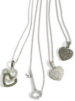 Thumbnail for your product : Judith Jack Pavé Heart Pendant Necklace