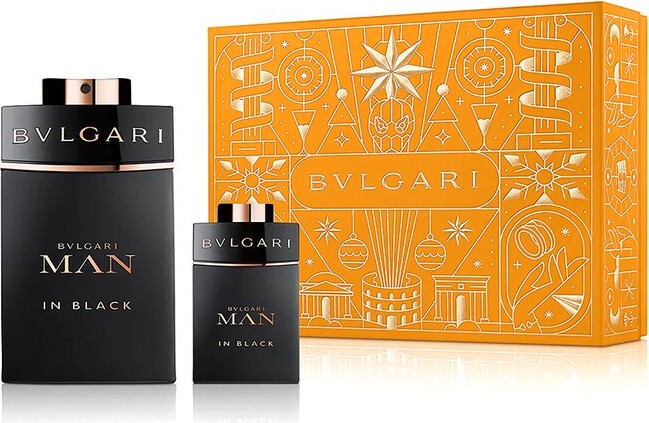 Bvlgari Men's 3.4Oz Man In Black 2Pc Set