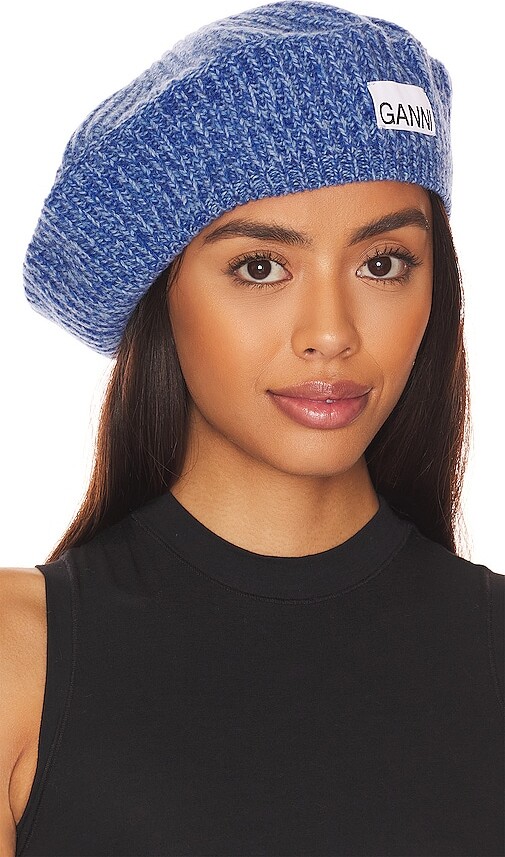 Wool beret 24S Women Accessories Headwear Hats 