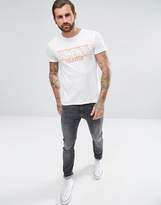 Thumbnail for your product : BOSS ORANGE By Hugo Boss Typical 1 Large Text Logo In T-Shirt In White