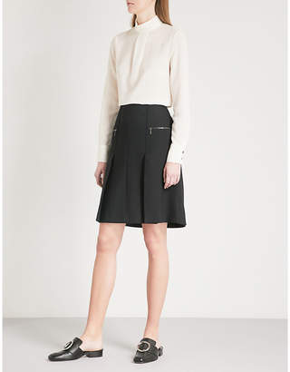 Cefinn Pleated A-line skirt