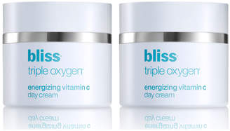 Bliss Triple Oxygen Energizing Vitamin C Day Cream Set Of 2
