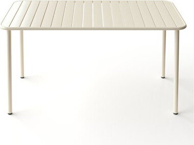 Sella Long Table Outdoor (Red)Dining Table Villa Courtyard Balcony Table Outdoor Leisure Table Simple Garden Waterproof Table