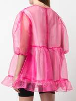 Thumbnail for your product : Sandy Liang Bader transparent dress