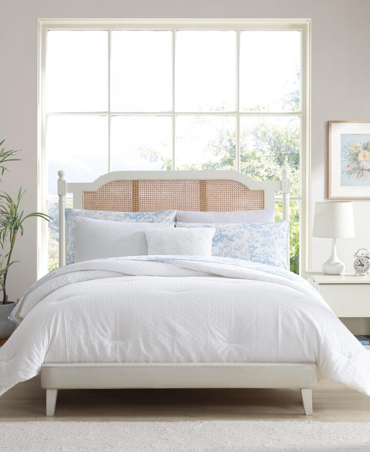 Laura Ashley Margaret 6 Piece Comforter Set, Twin