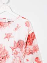 Thumbnail for your product : Roberto Cavalli coral print dress