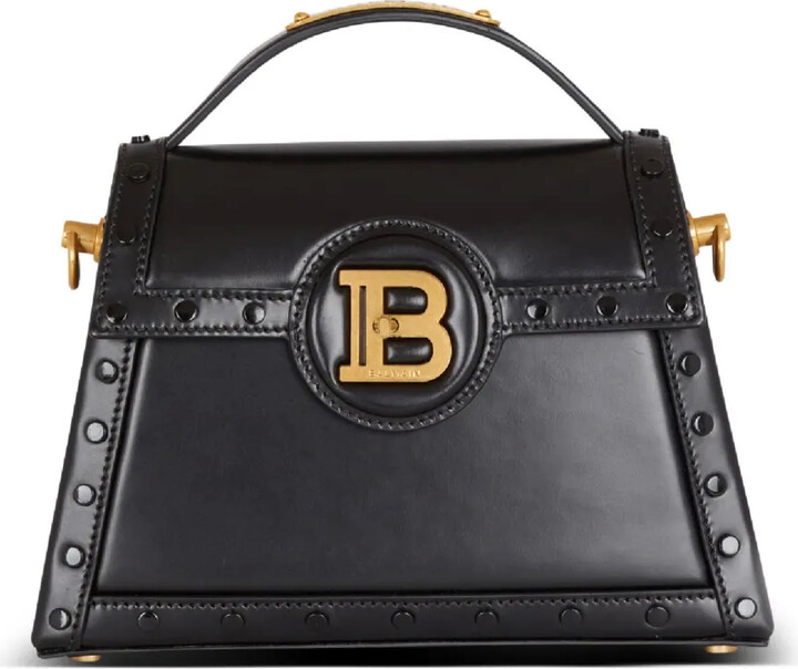 Balmain B-Buzz Dynasty leather tote bag