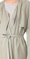 Thumbnail for your product : Monrow Long Trench Coat