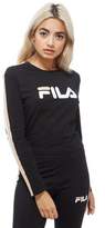 Thumbnail for your product : Fila Long Sleeve Crop Top
