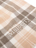 Thumbnail for your product : Mulberry Check-Print Scarf
