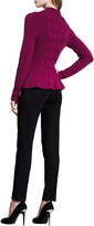 Thumbnail for your product : Escada Dondi Jersey Side-Zip Pants, Black