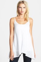 Thumbnail for your product : Eileen Fisher Racerback Woven Linen Camisole