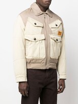 Thumbnail for your product : Diesel Logo-Patch Bomber Jacket