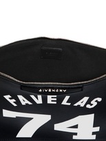 Thumbnail for your product : Givenchy Large Favelas 74 Coated Canvas Pouch