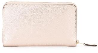 Coach zip around metallic wallet - women - Leather - One Size