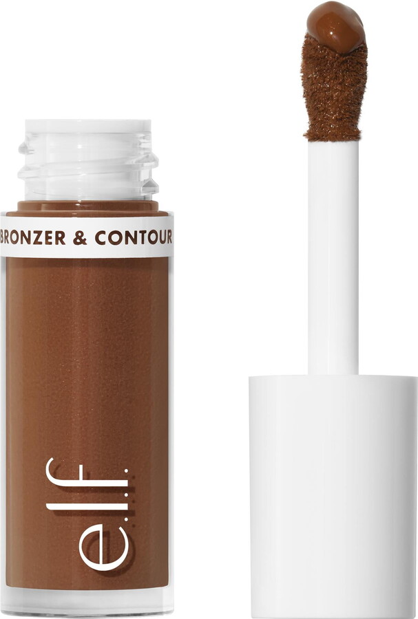 e.l.f. Camo Liquid Bronzer & Contour, 8 Deep, 0.13 fl oz