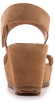 Thumbnail for your product : Pedro Garcia Filippa Low Wedge Sandals