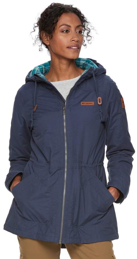 flannel lined rain coat